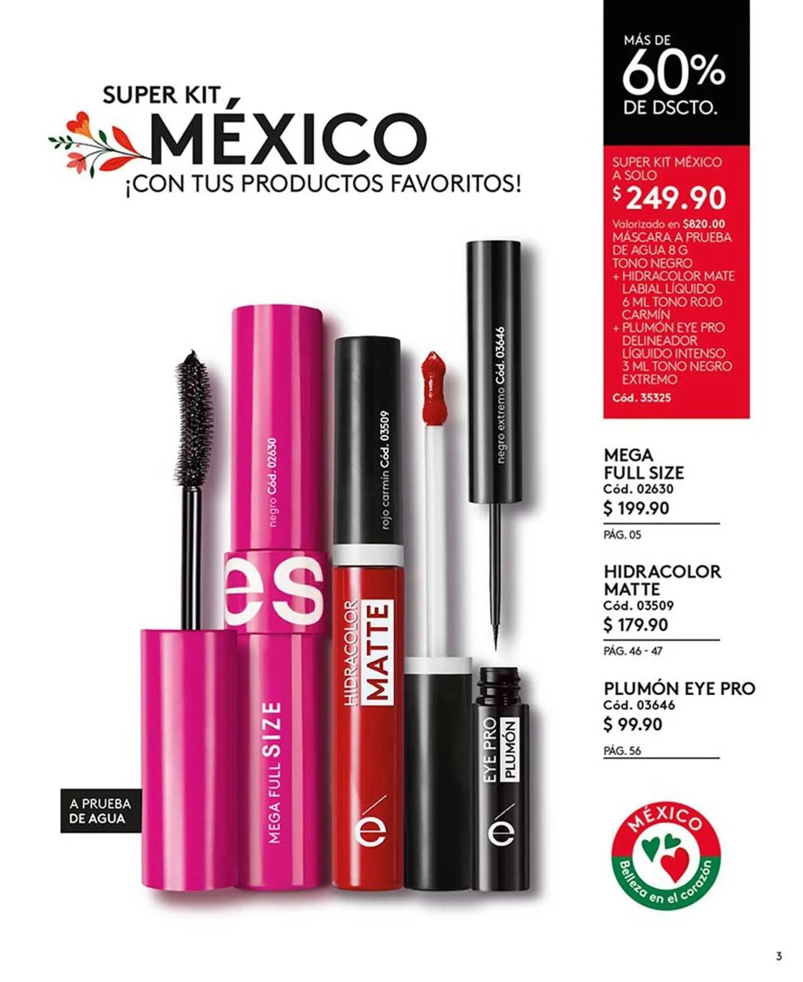 Catalogo de Catálogo Ésika 23 de julio al 30 de setiembre 2025 - Pag 3