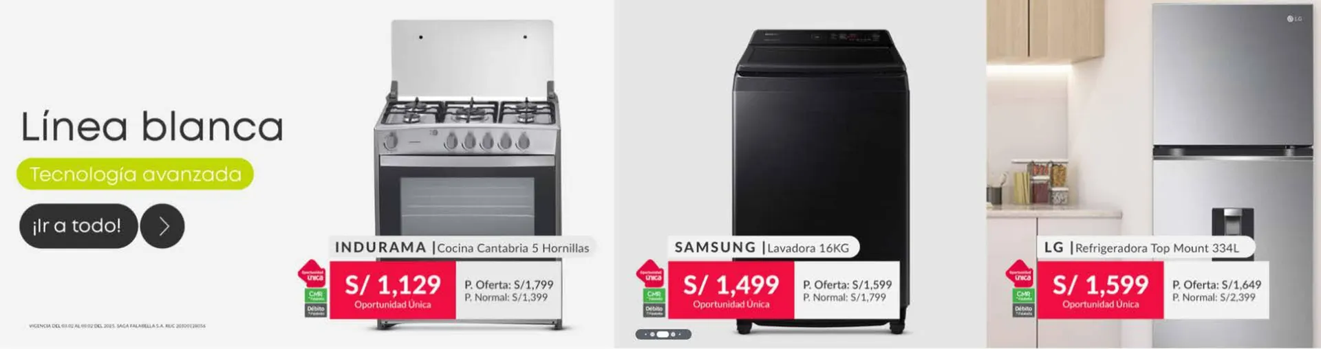 Catalogo de Catálogo Falabella 3 de febrero al 9 de febrero 2025 - Pag 1