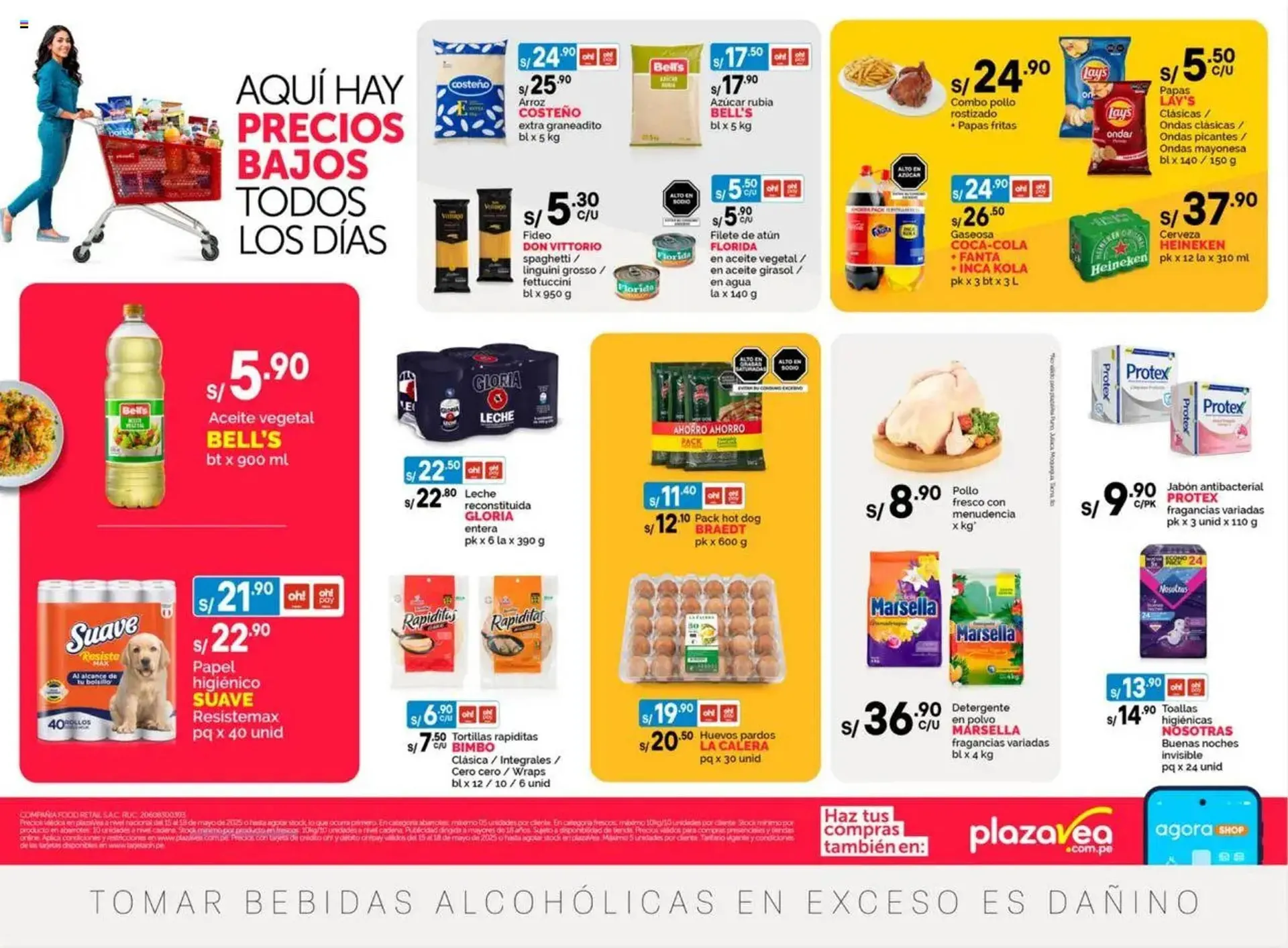 Catalogo de Catálogo Plaza Vea 15 de mayo al 19 de mayo 2025 - Pag 1