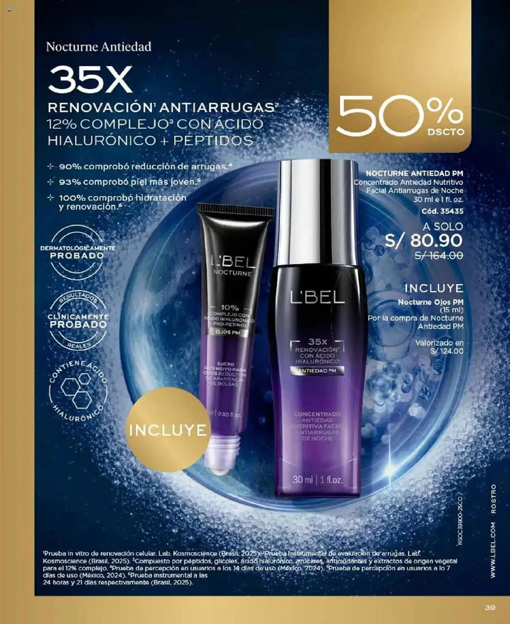 Catalogo de Catálogo L'Bel 16 de octubre al 31 de diciembre 2025 - Pag 39