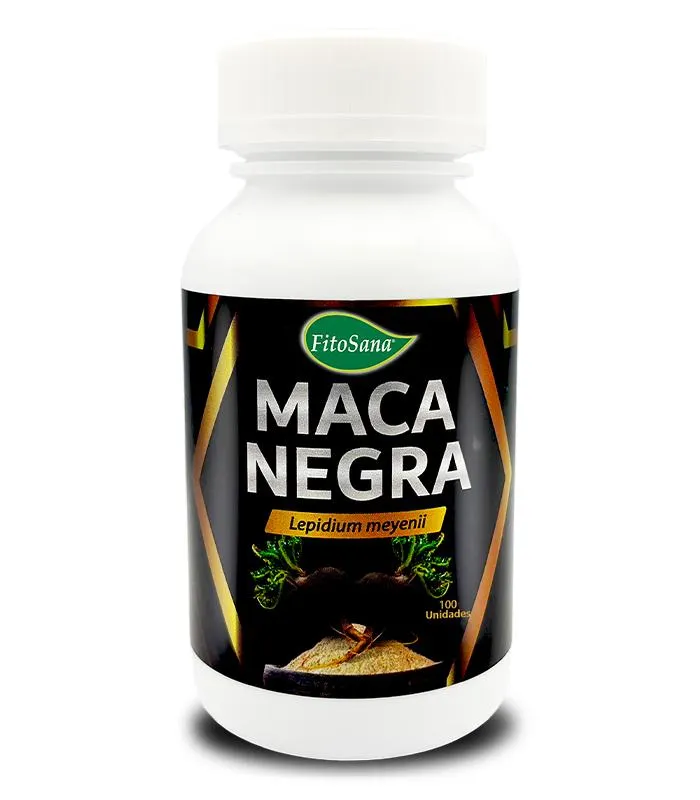 Frasco Maca Negra - 100unid