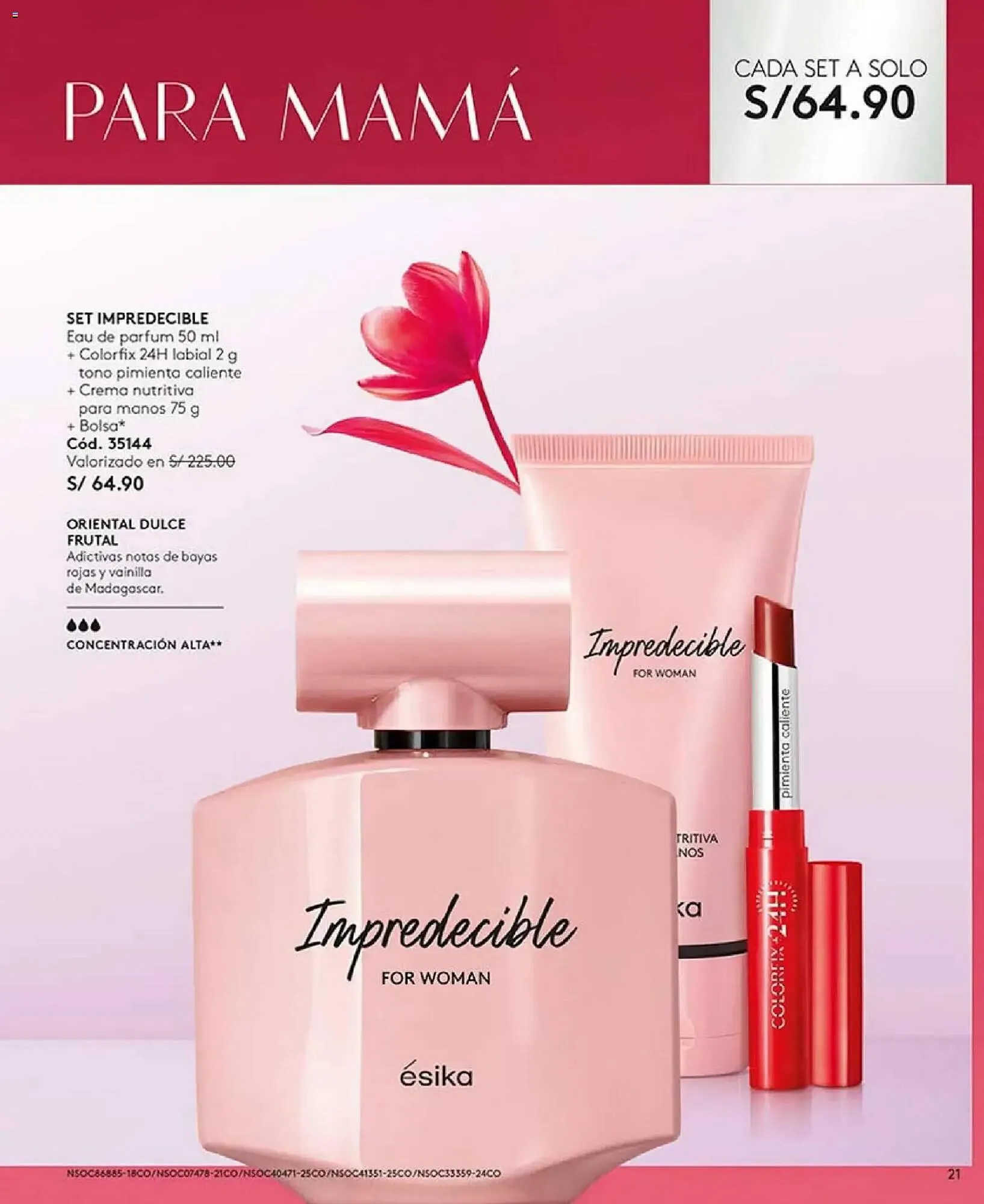 Catalogo de Catálogo Ésika 19 de marzo al 31 de mayo 2026 - Pag 21