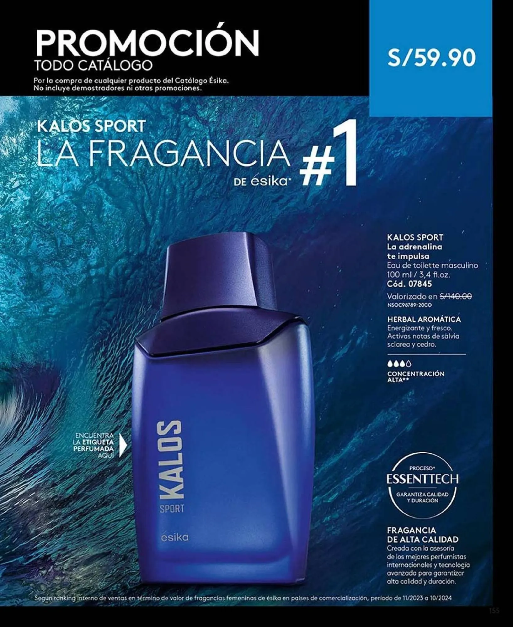 Catalogo de Catálogo Ésika 15 de abril al 31 de mayo 2025 - Pag 155