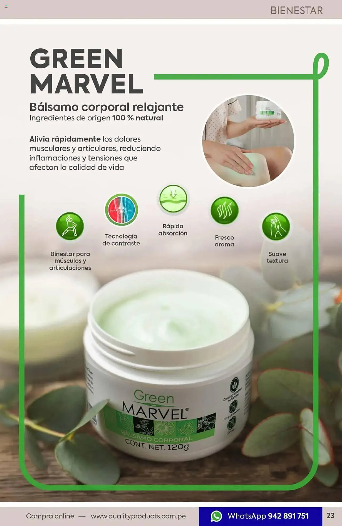 Catalogo de Catálogo Quality Products 1 de junio al 1 de julio 2025 - Pag 23