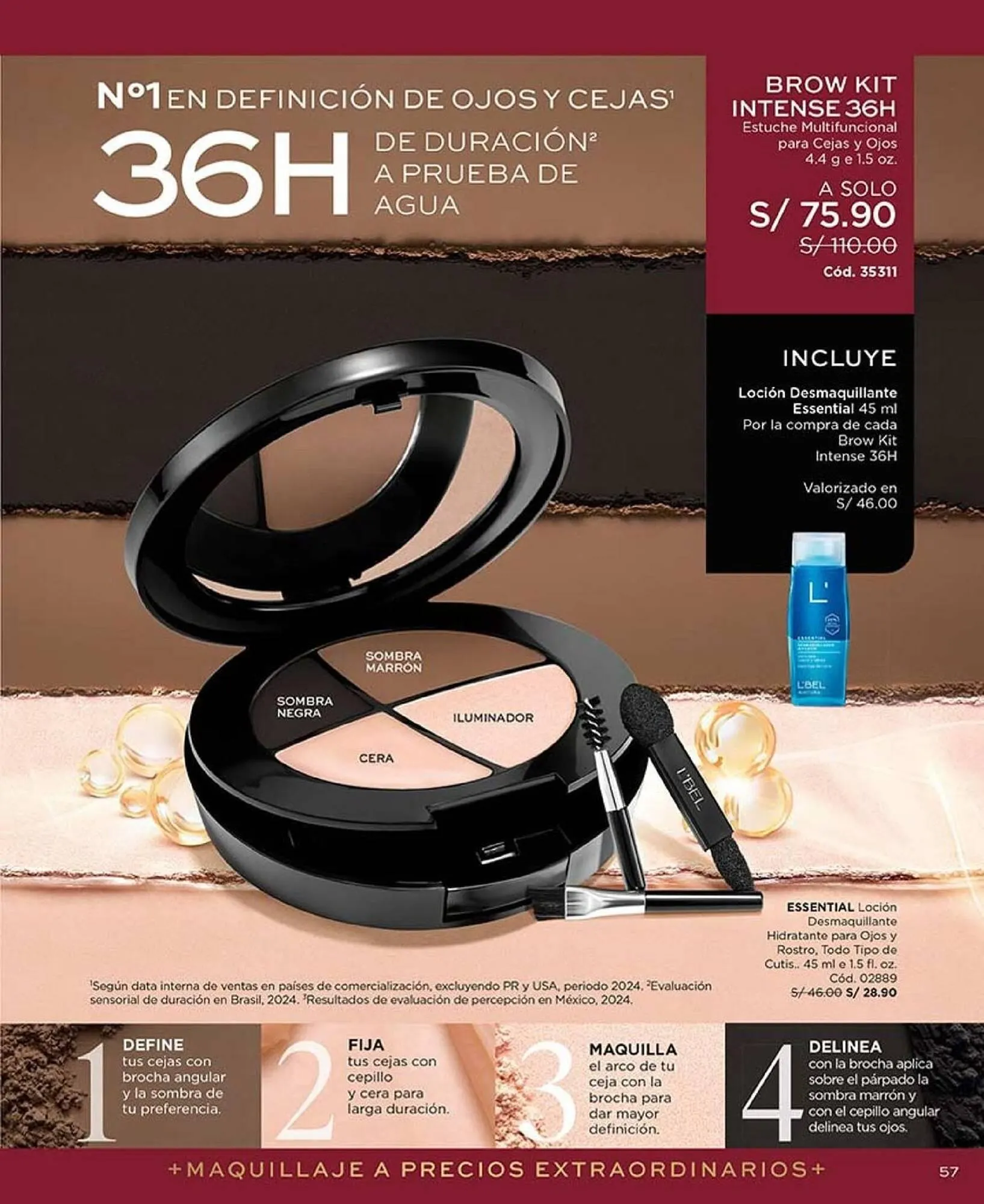 Catalogo de Catálogo L'Bel 17 de setiembre al 31 de octubre 2025 - Pag 57