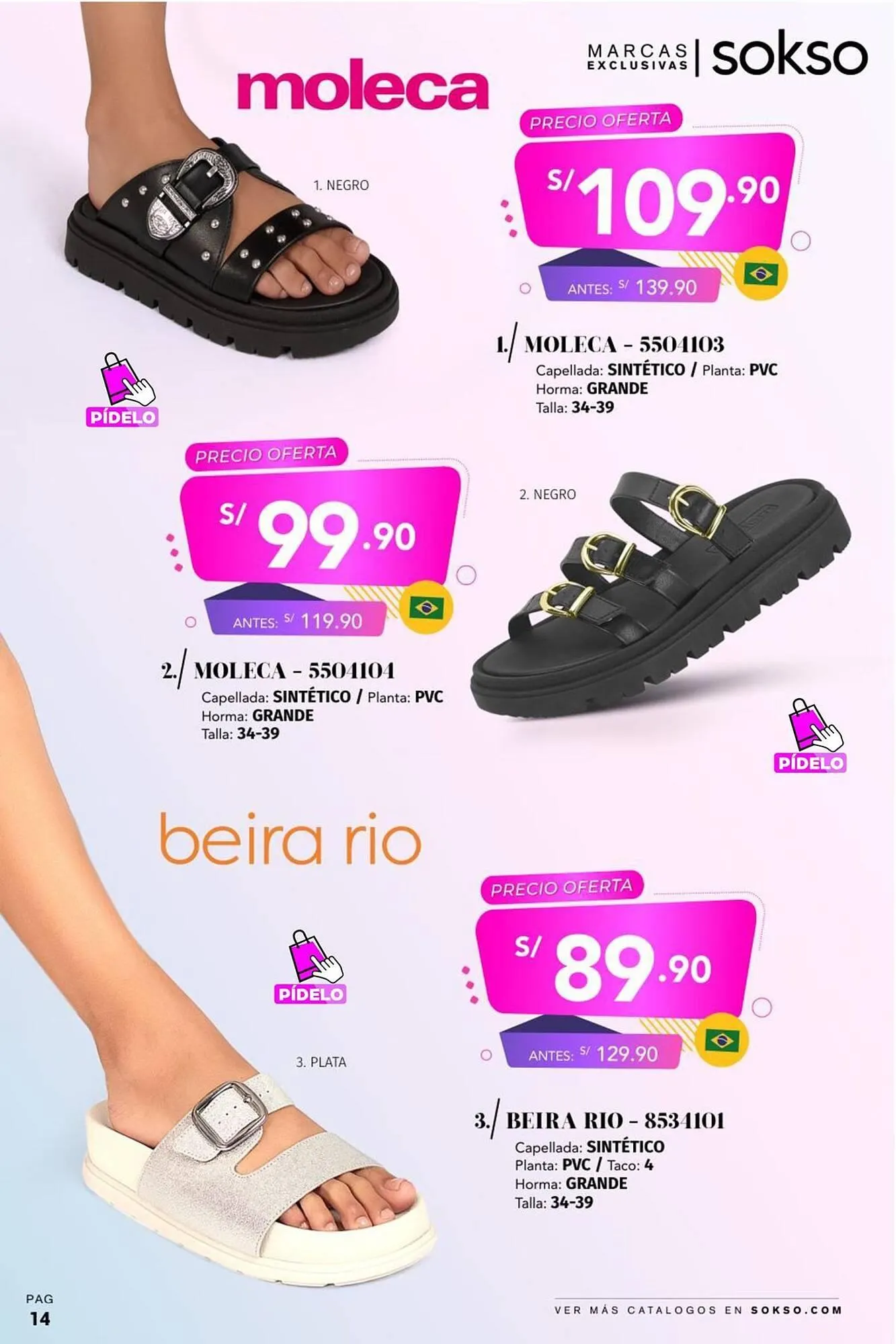 Catalogo de Catálogo Sokso 3 de abril al 20 de abril 2025 - Pag 14