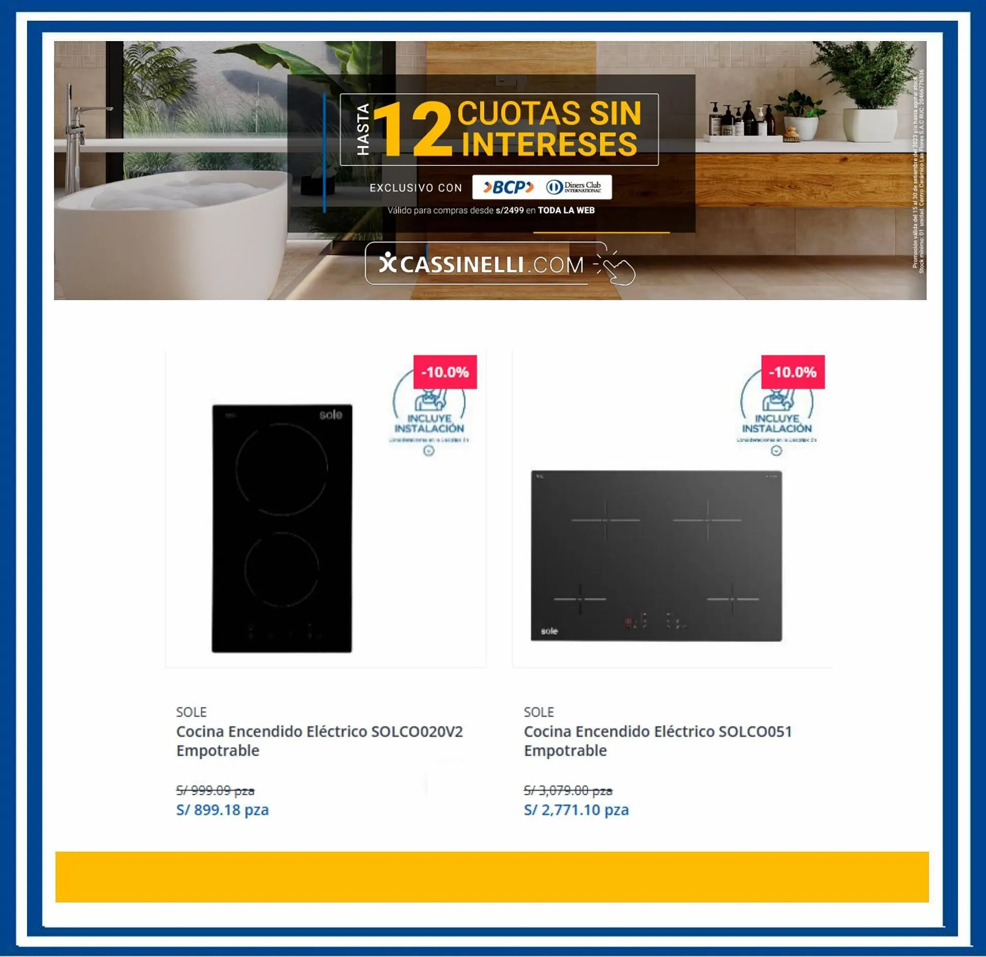 Catalogo de Catálogo Cassinelli 26 de setiembre al 4 de octubre 2023 - Pag 8