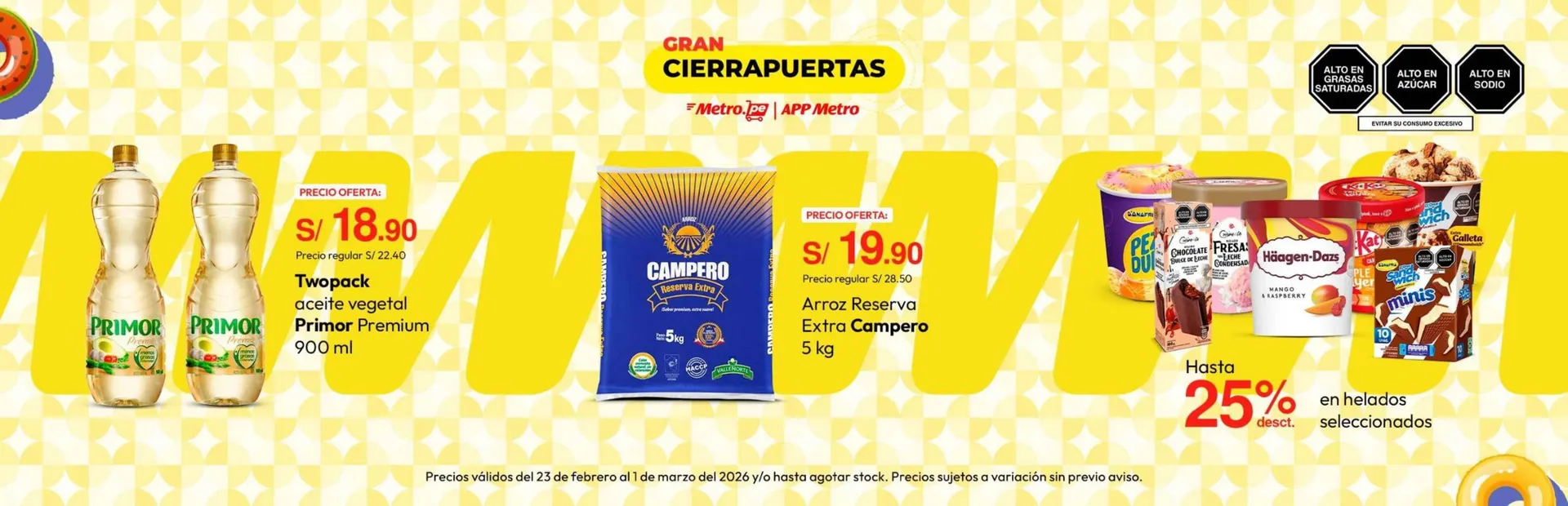 Catalogo de Catálogo Metro 23 de febrero al 1 de marzo 2026 - Pag 2