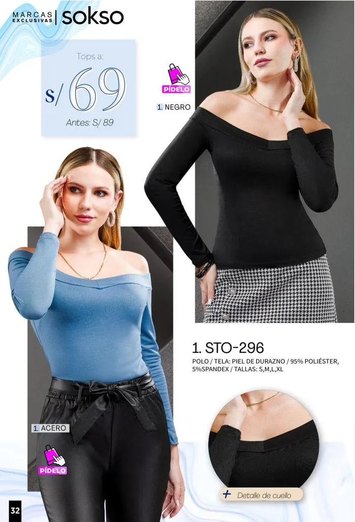 Catalogo de SOKSO TEXTIL & ACCESORIOS  24 de junio al 28 de julio 2024 - Pag 32