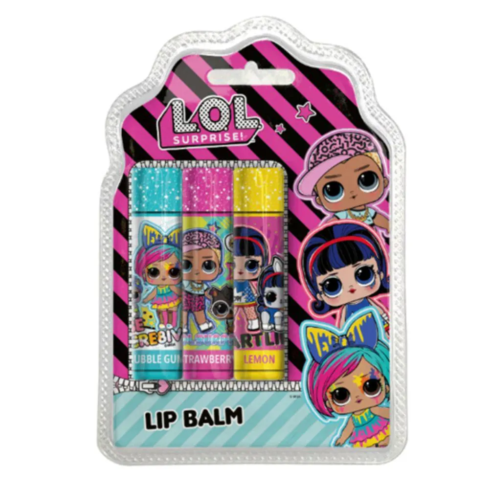 Set LIP BALM LOL