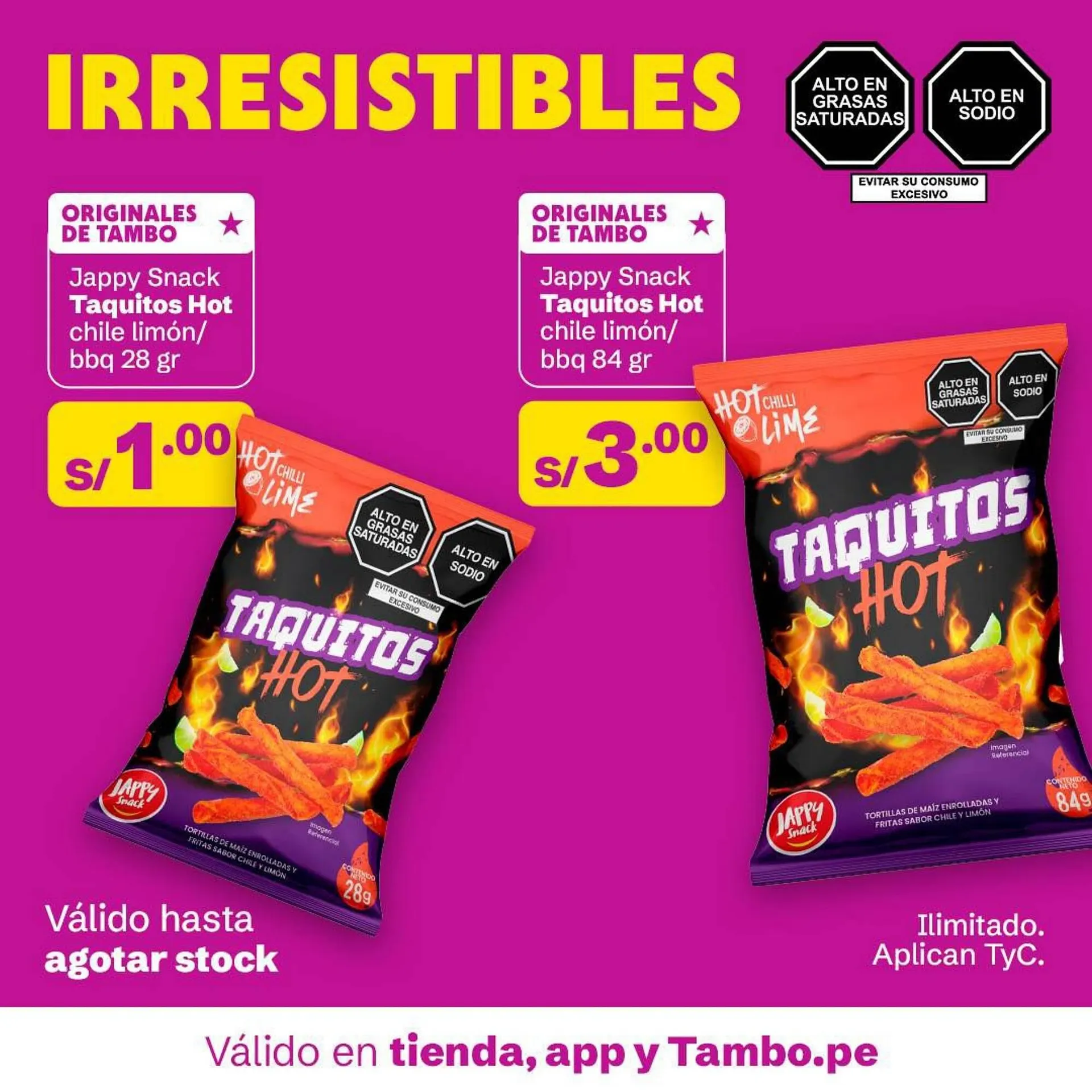 Catalogo de Catálogo Tambo 22 de abril al 28 de abril 2025 - Pag 1