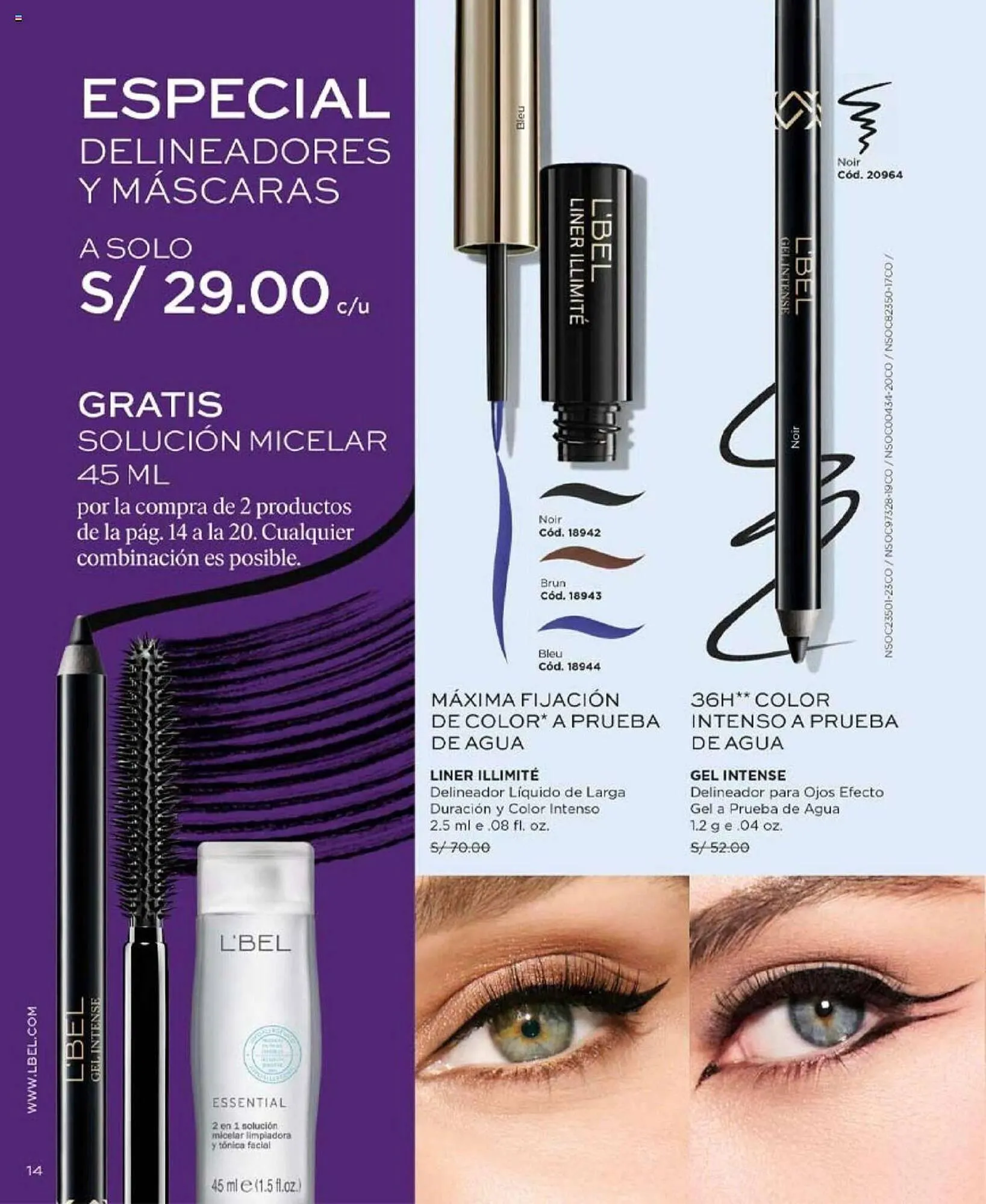 Catalogo de Catálogo L'Bel 28 de mayo al 17 de junio 2024 - Pag 14