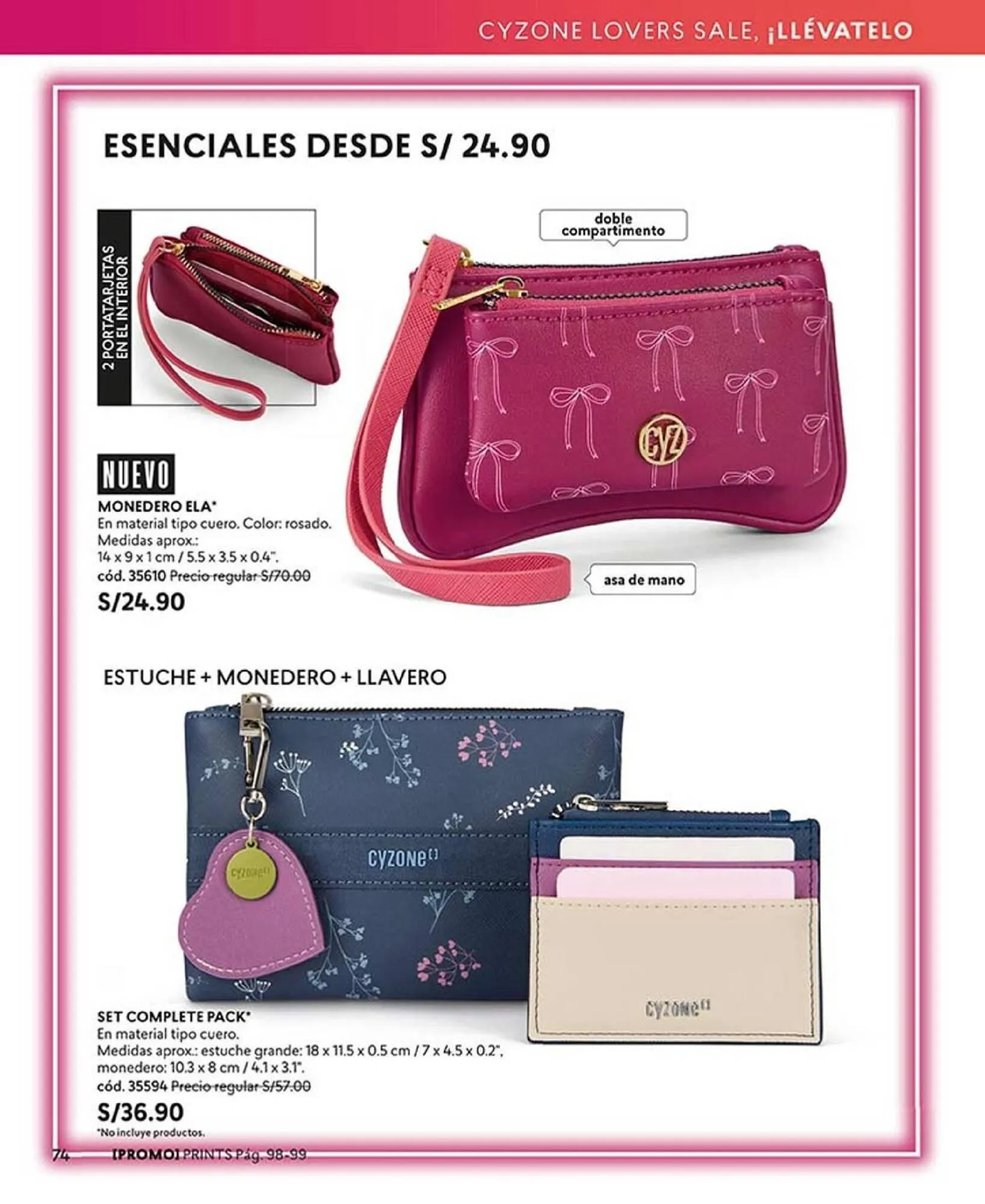 Catalogo de Catálogo Cyzone 11 de setiembre al 30 de setiembre 2025 - Pag 74