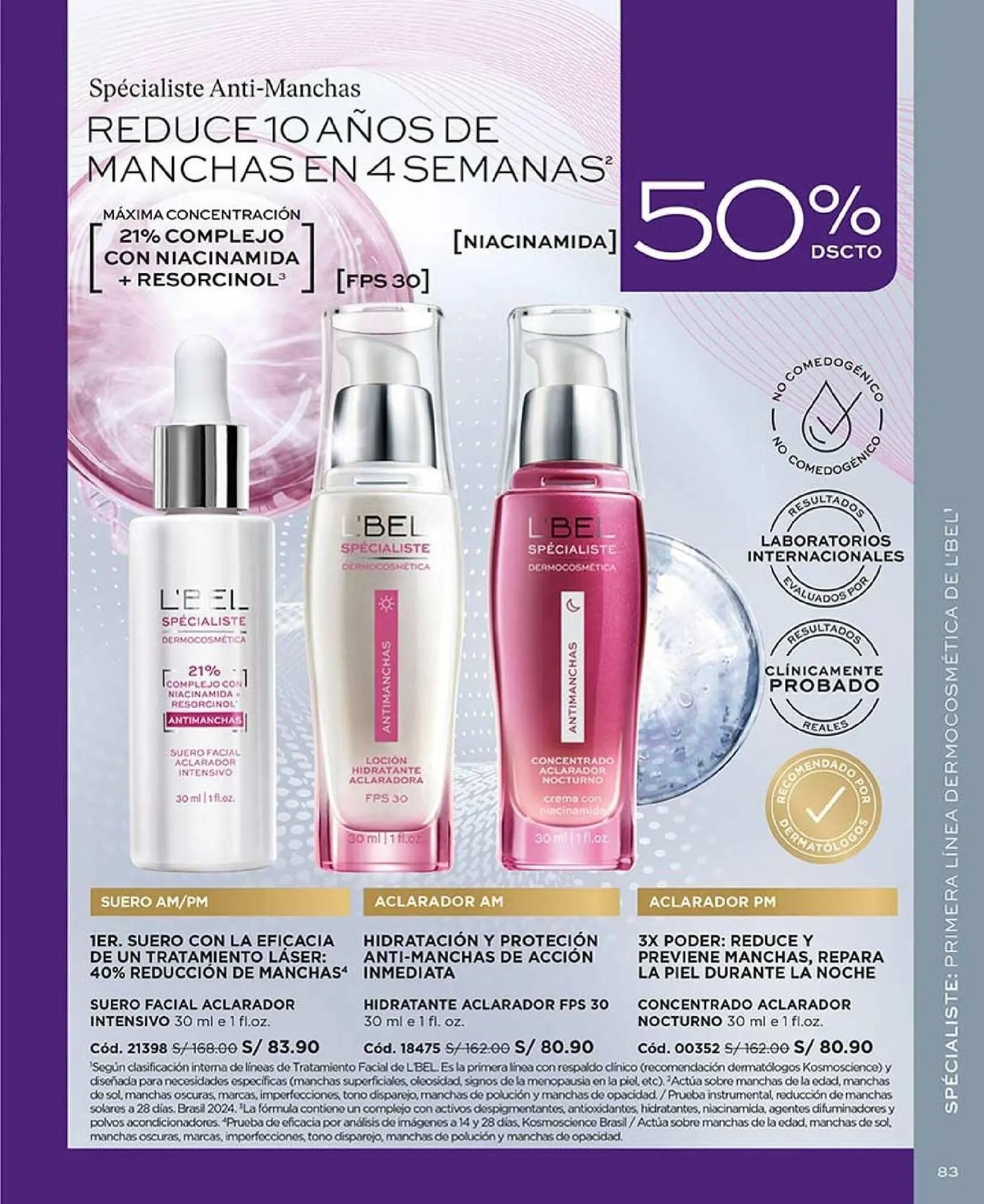 Catalogo de Catálogo L'Bel 17 de setiembre al 31 de octubre 2025 - Pag 83