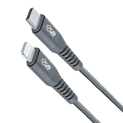 Cable Lightning Tipo C 2mt I2go Pro Gris