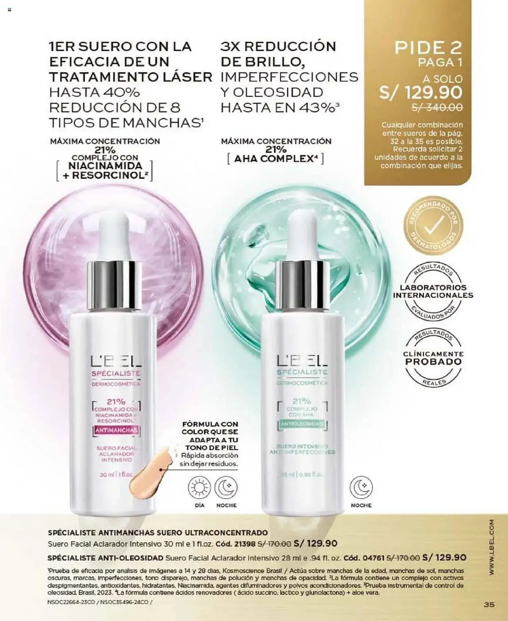 Catalogo de Catálogo L'Bel 16 de octubre al 31 de diciembre 2025 - Pag 35