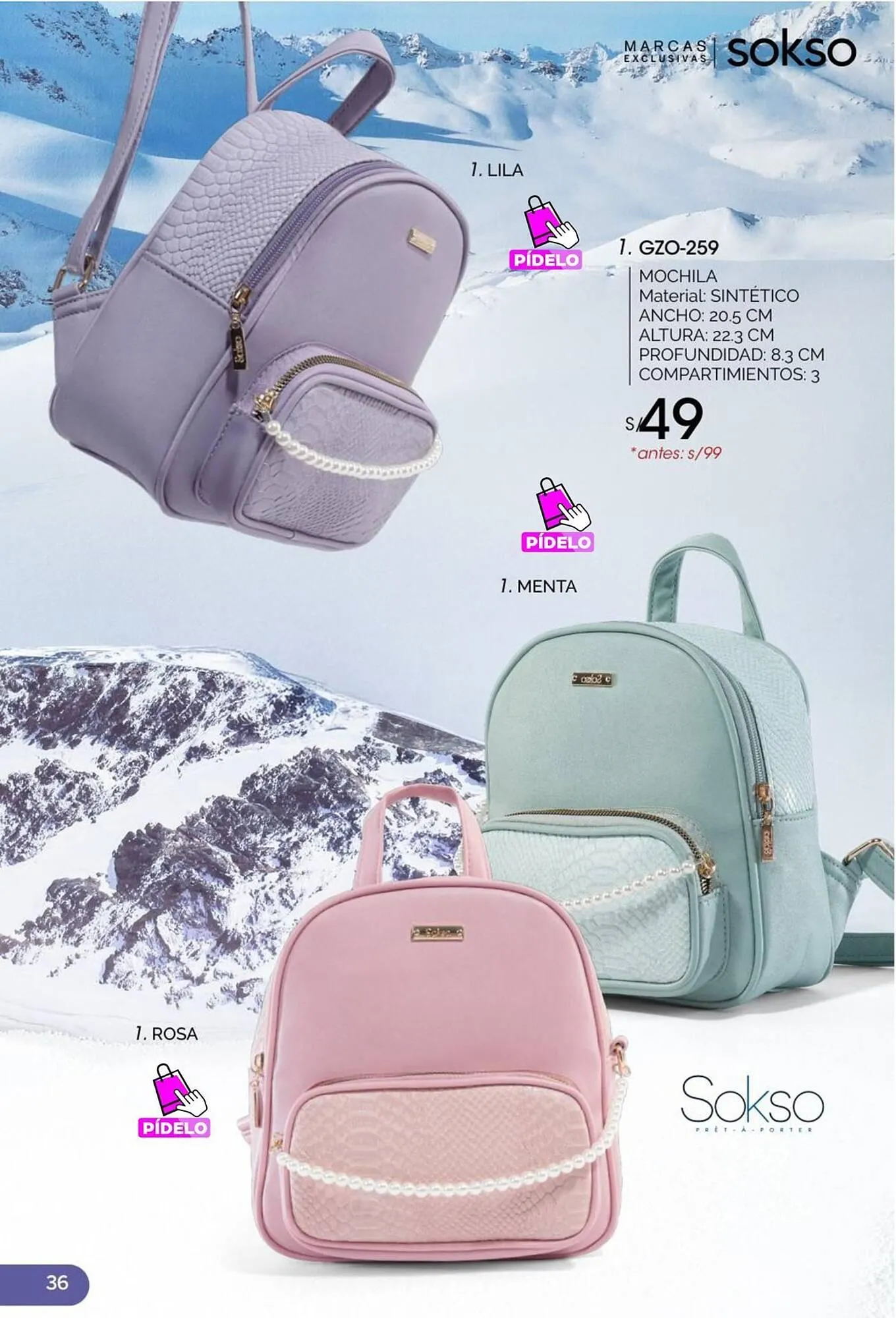 Catalogo de Catálogo Sokso 25 de agosto al 14 de setiembre 2025 - Pag 36