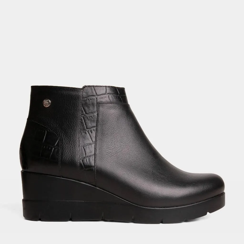 Botines Casuales Top Model Mujeres Tmo-Mh0023 Cuero