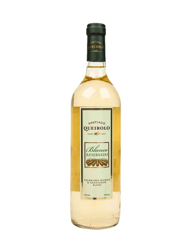 VINO QUEIROLO BLANCO RESERVA semi seco 750ML