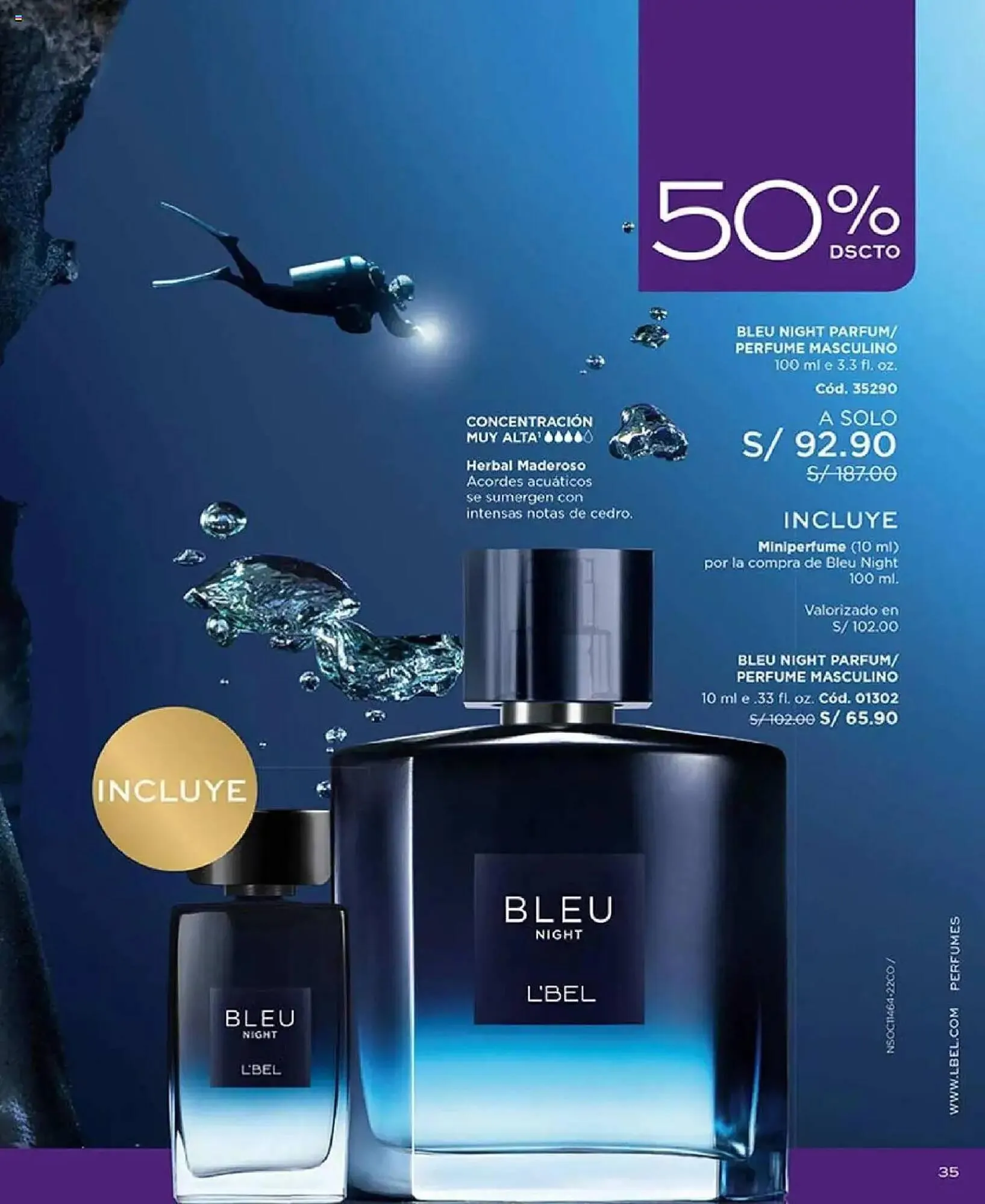 Catalogo de Catálogo L'Bel 25 de setiembre al 30 de noviembre 2025 - Pag 35