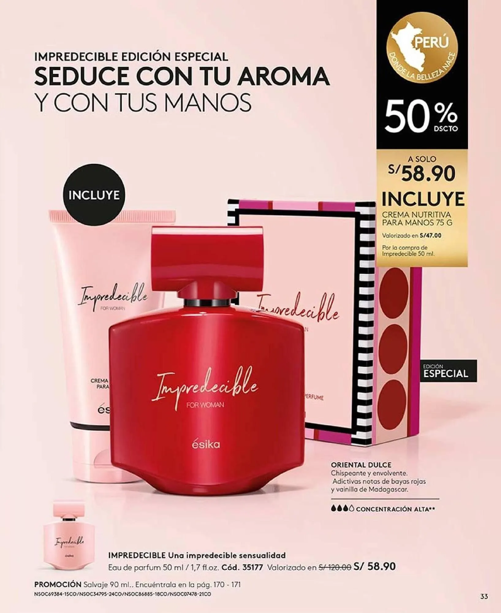 Catalogo de Catálogo Ésika 15 de abril al 31 de mayo 2025 - Pag 33