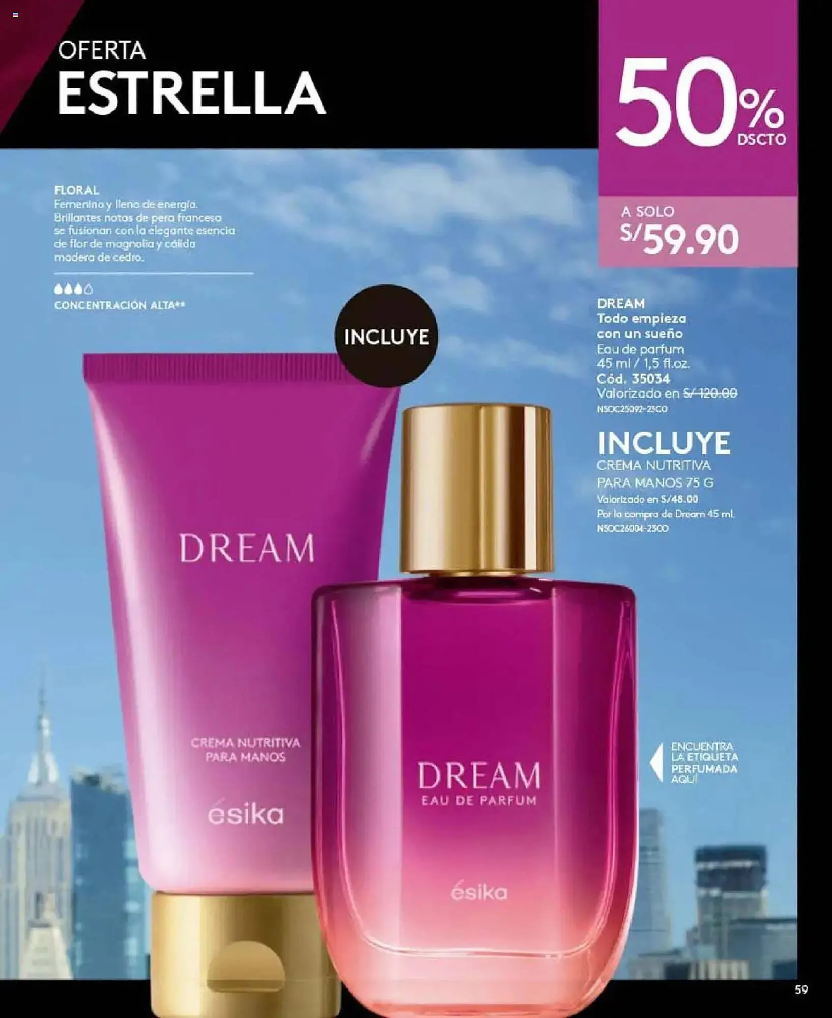 Catalogo de Catálogo Ésika 7 de julio al 29 de julio 2025 - Pag 59