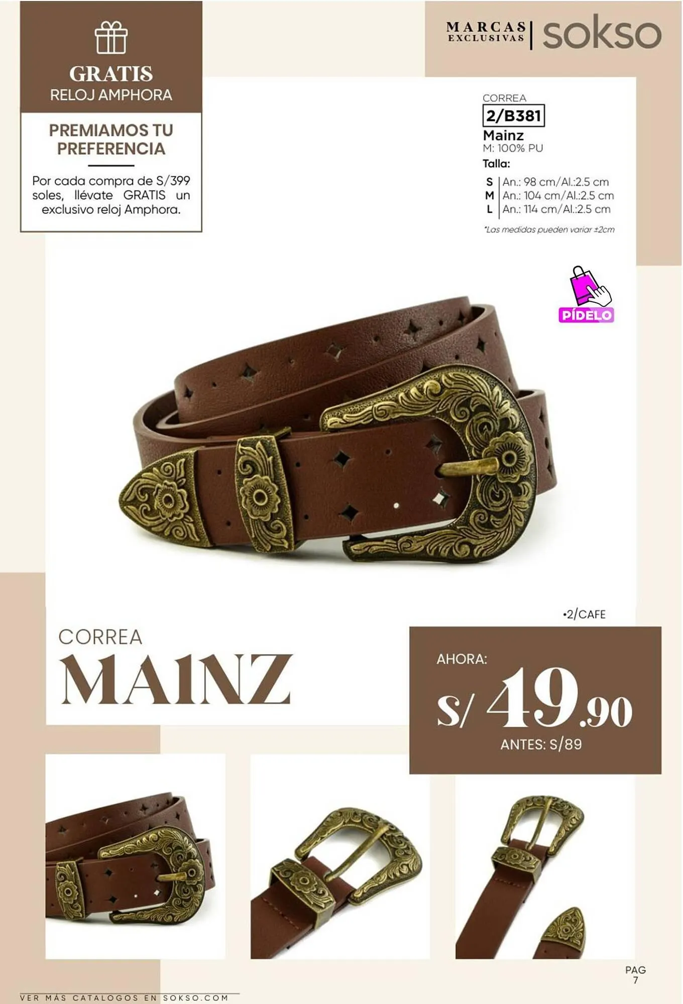 Catalogo de Catálogo Sokso 15 de mayo al 25 de mayo 2025 - Pag 7