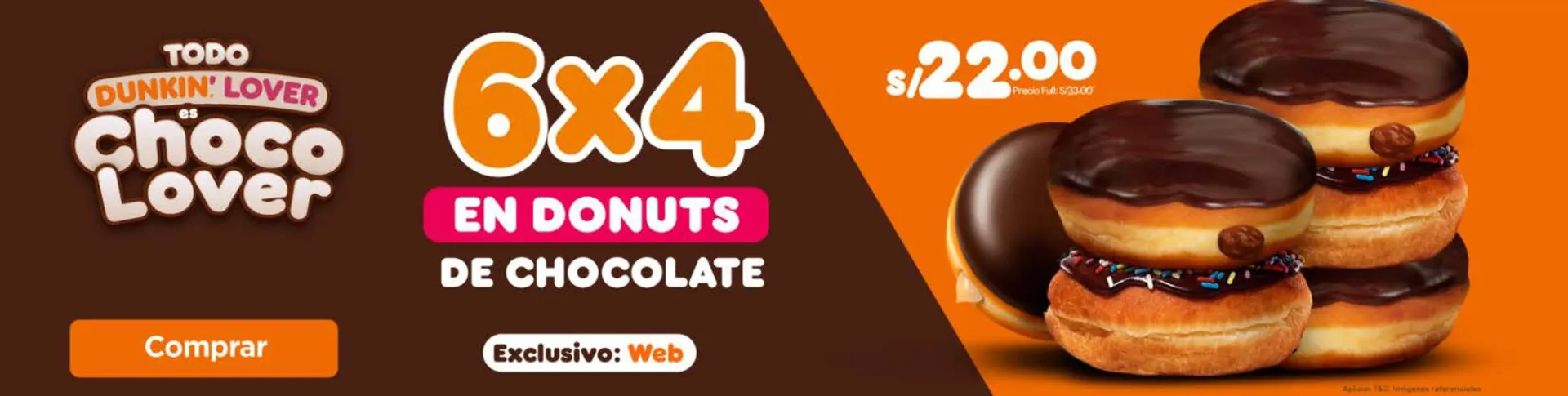 Catálogo Dunkin Donuts - 1