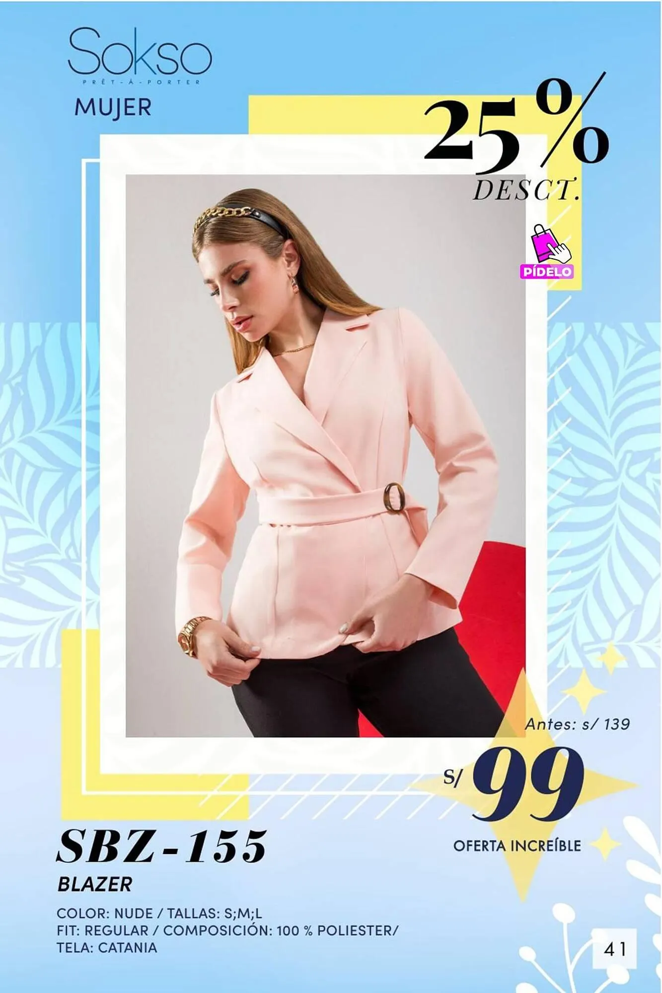 Catalogo de Catálogo Sokso 20 de marzo al 30 de marzo 2025 - Pag 41