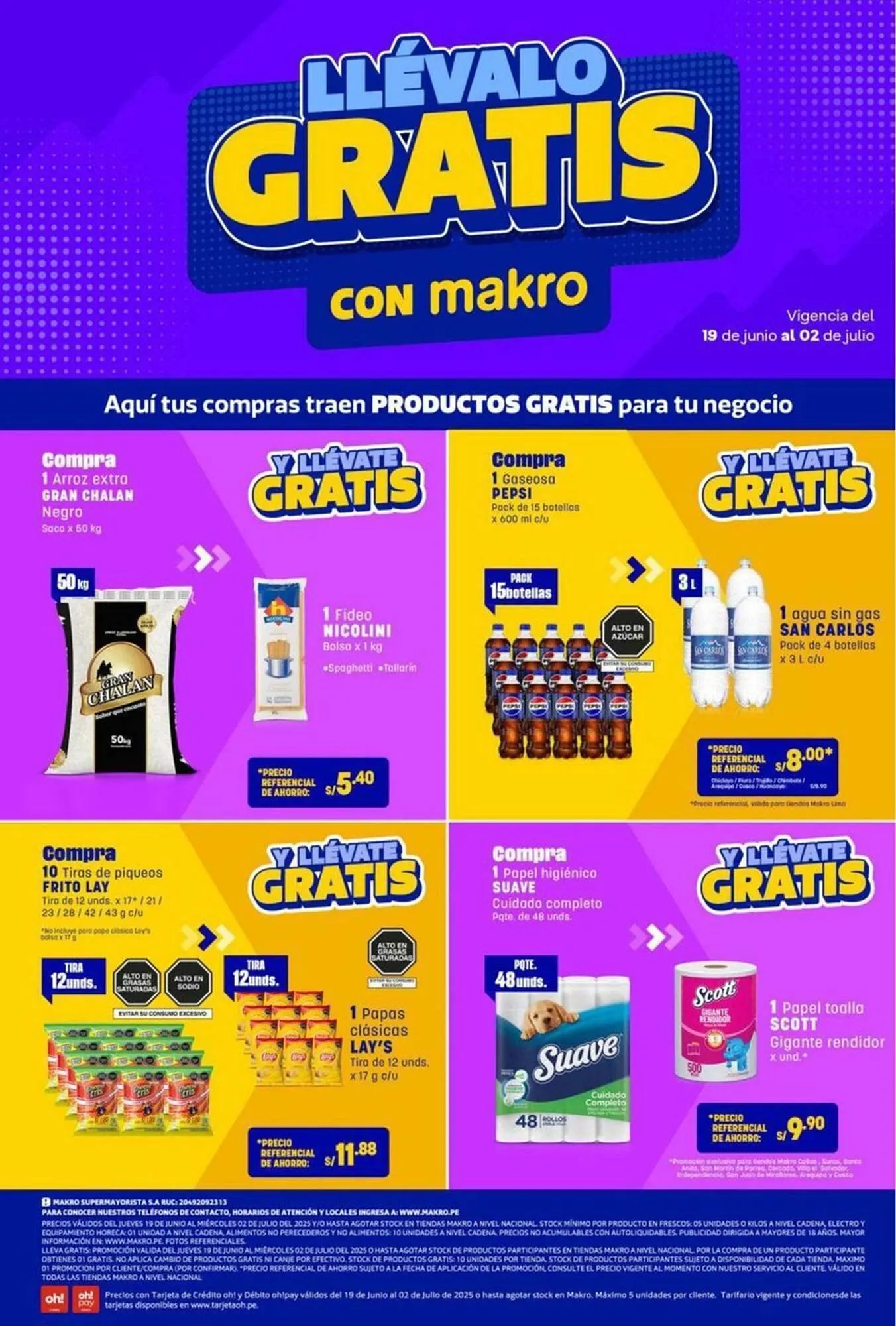 Catalogo de Catálogo Makro 19 de junio al 3 de julio 2025 - Pag 1