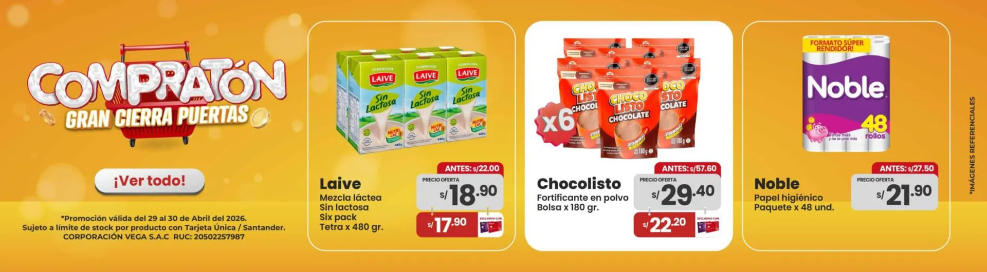 Catalogo de Catálogo Vega 29 de abril al 30 de abril 2026 - Pag 3