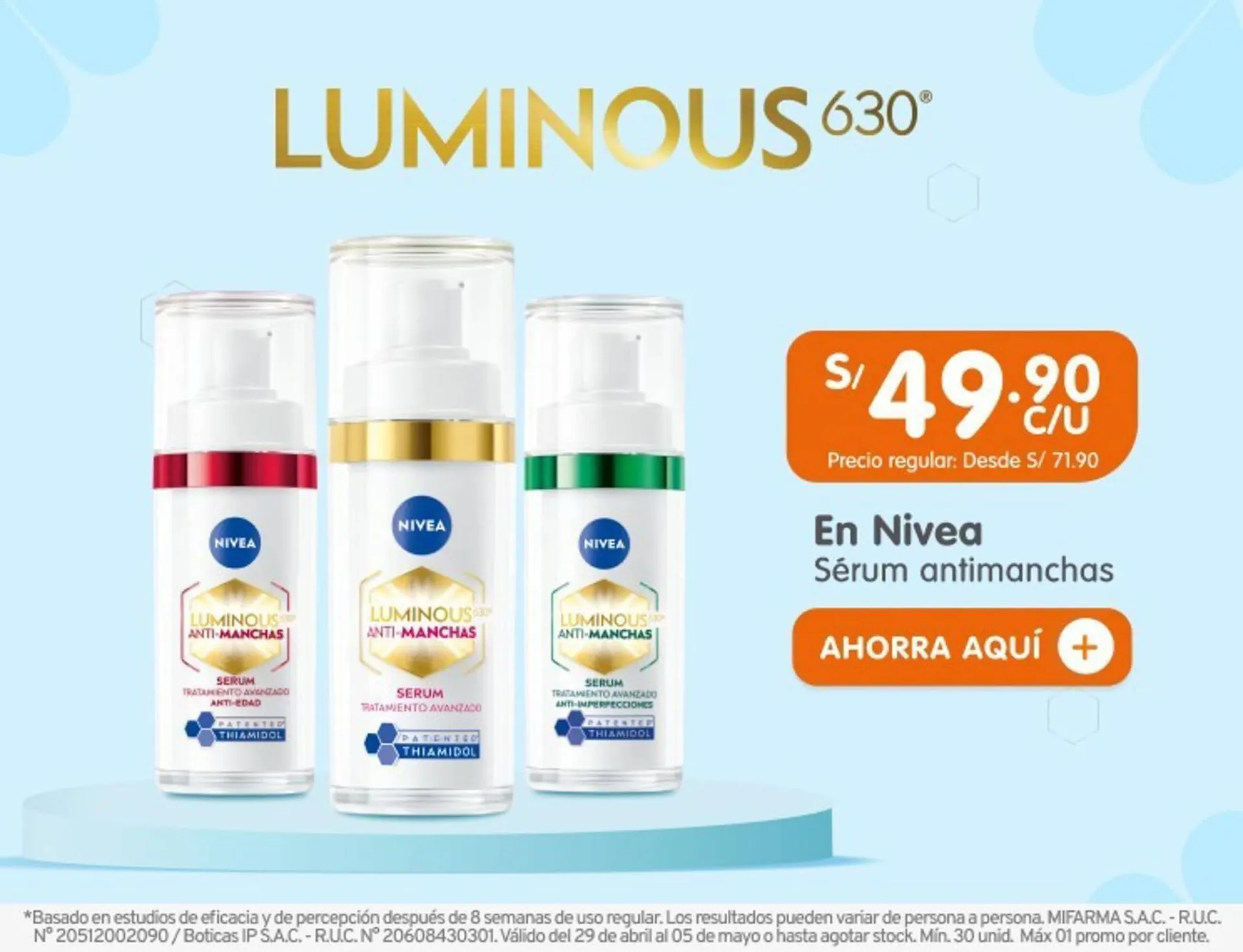 Catalogo de Catálogo Mifarma 7 de mayo al 11 de mayo 2025 - Pag 3