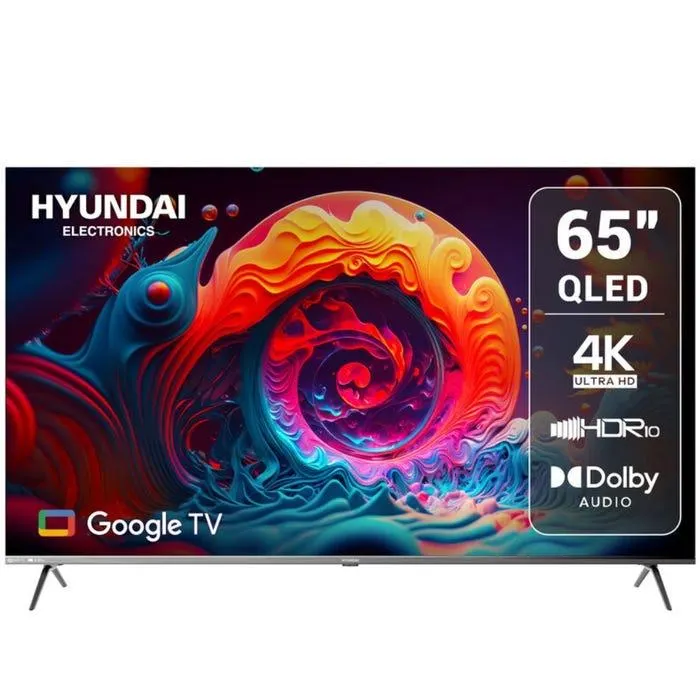TV Hyundai 65" QLED 4K Google TV HYLED6513QG