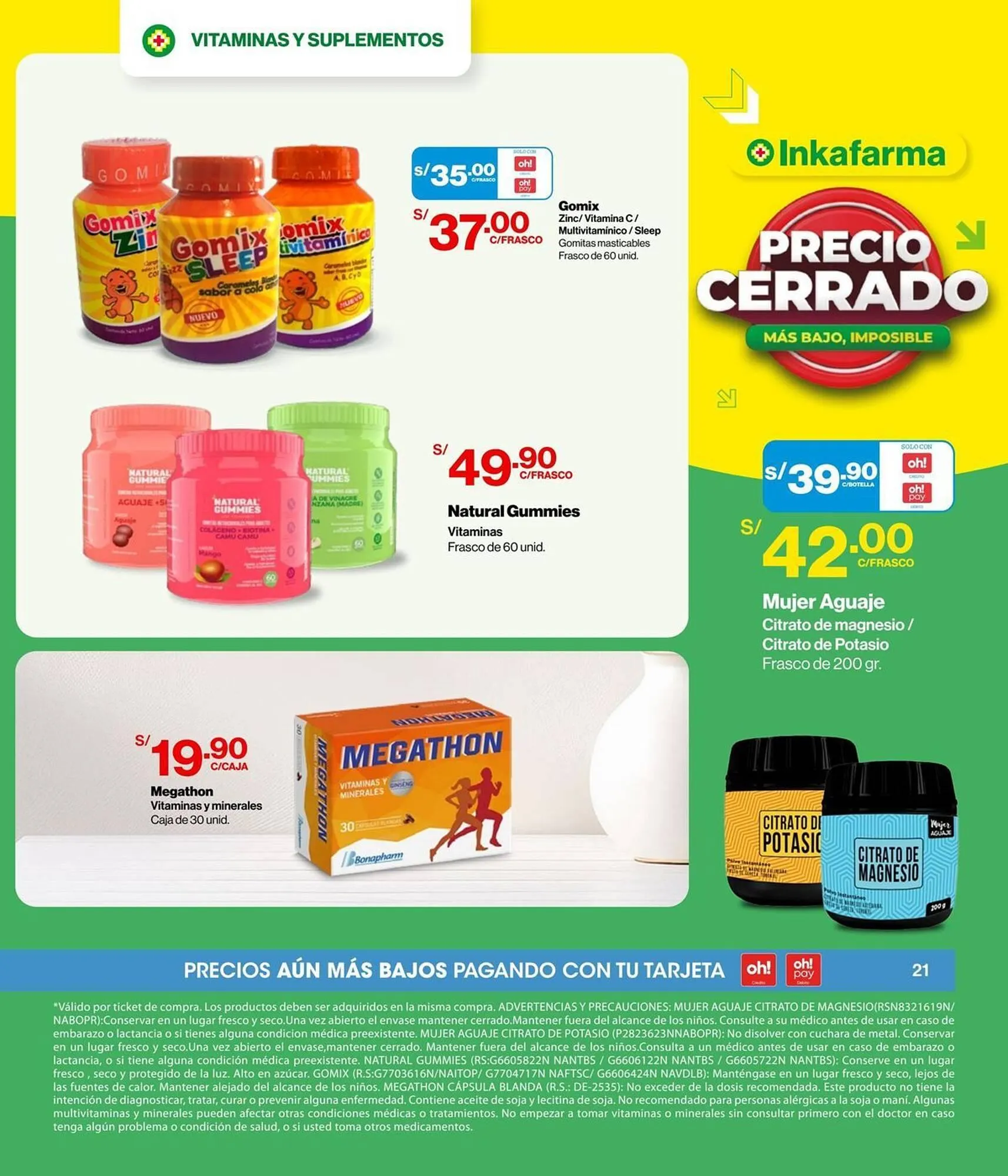 Catalogo de Catálogo InkaFarma 7 de abril al 30 de abril 2025 - Pag 21
