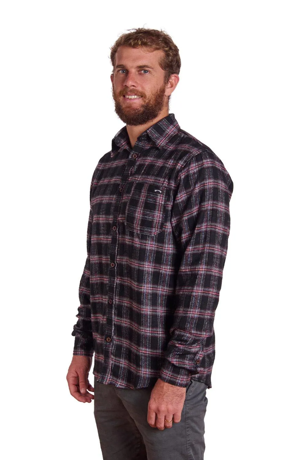 Camisa Manga Larga 100% Algodón Hombre Billabong