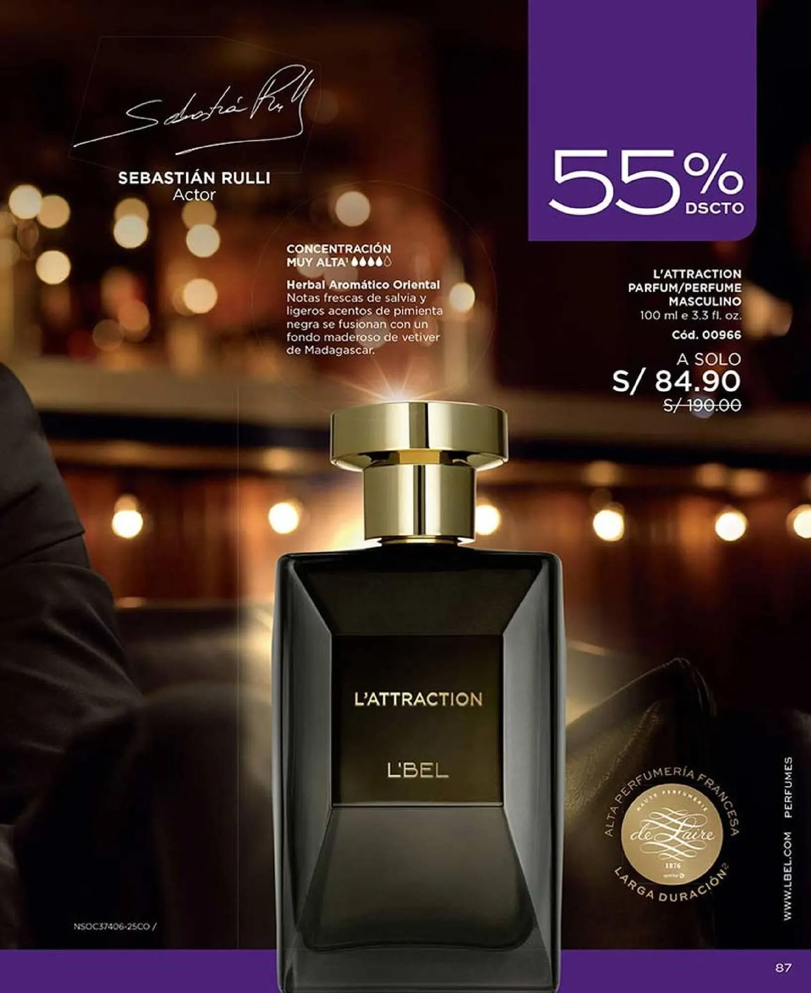 Catalogo de Catálogo L'Bel 12 de febrero al 28 de febrero 2026 - Pag 87