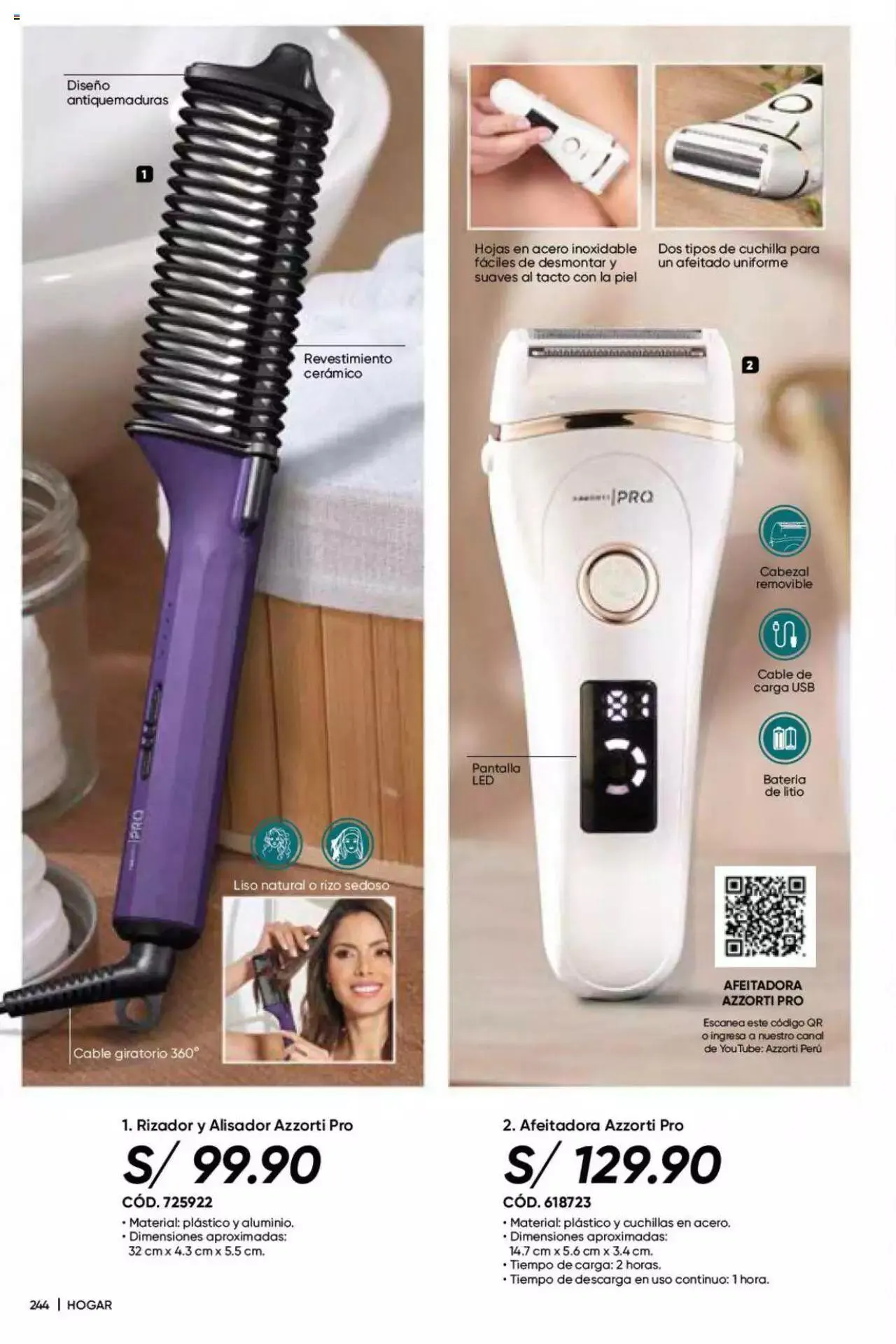 Catalogo de Azzorti - Campaña C4 / 2023 30 de enero al 31 de diciembre 2023 - Pag 244