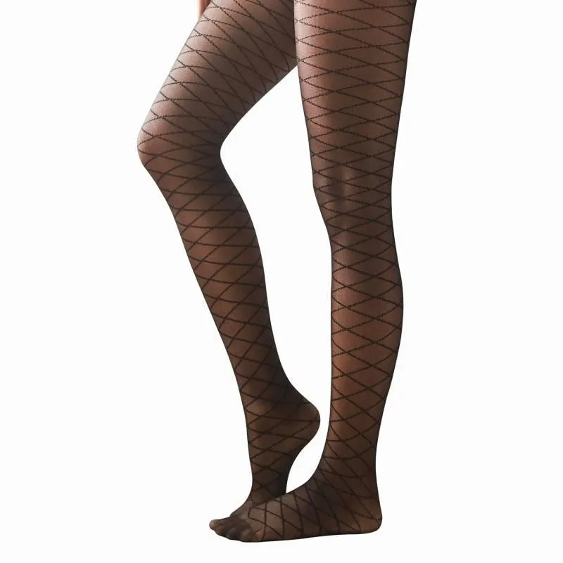 Silver Media Panty Rombos