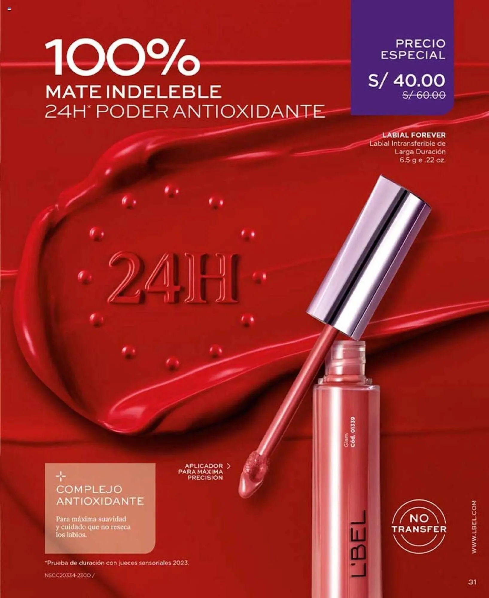 Catalogo de Catálogo L'Bel 3 de diciembre al 31 de diciembre 2023 - Pag 31