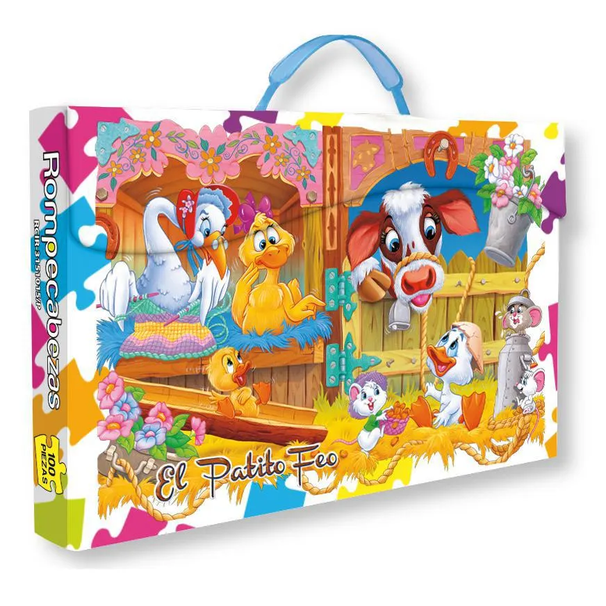 Rompecabezas 100Pz El Patito Feo