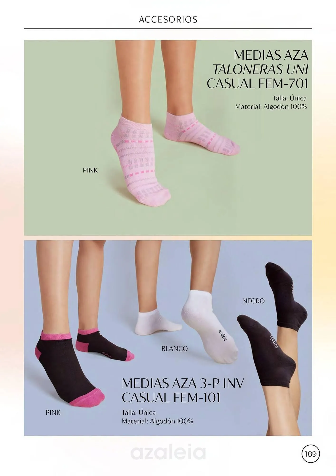 Catalogo de Catálogo Azaleia 1 de enero al 31 de diciembre 2026 - Pag 189