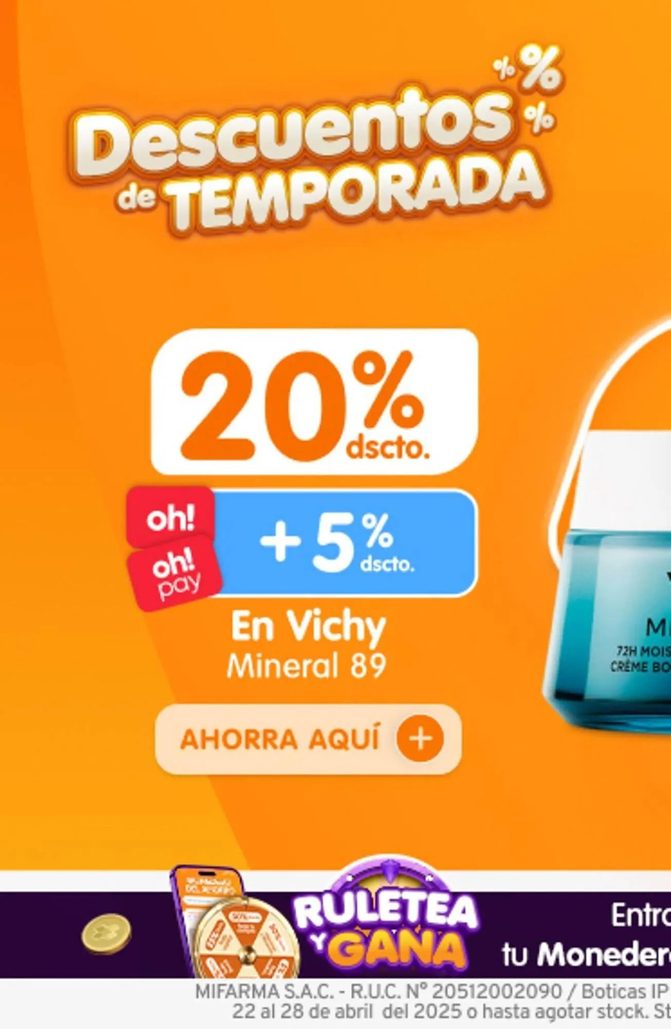 Catalogo de Catálogo Mifarma 23 de abril al 28 de abril 2025 - Pag 5