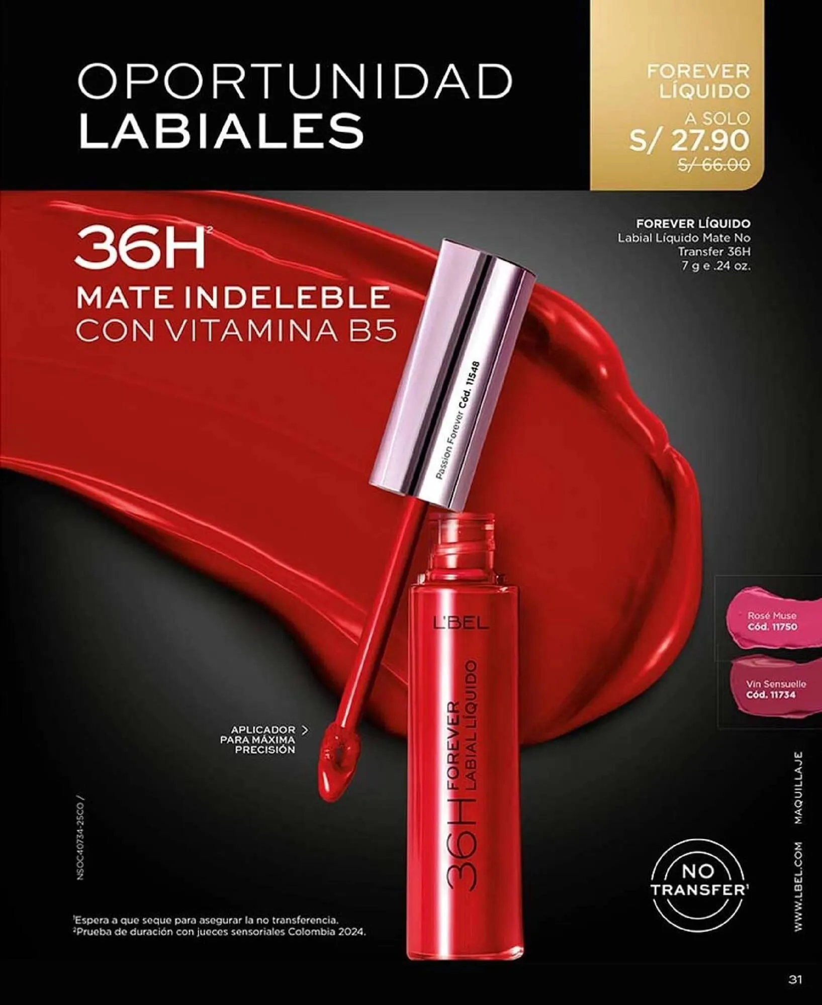 Catalogo de Catálogo L'Bel 12 de febrero al 28 de febrero 2026 - Pag 31