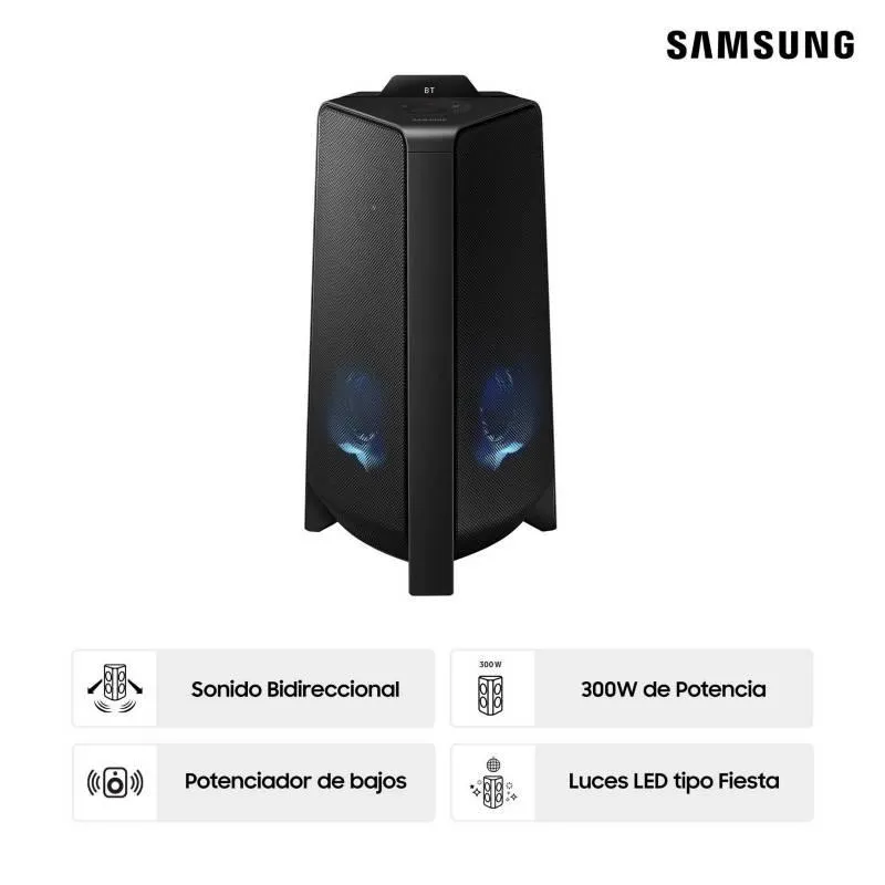 Torre de Sonido Samsung Bluetooth 300W MX-T40/PE