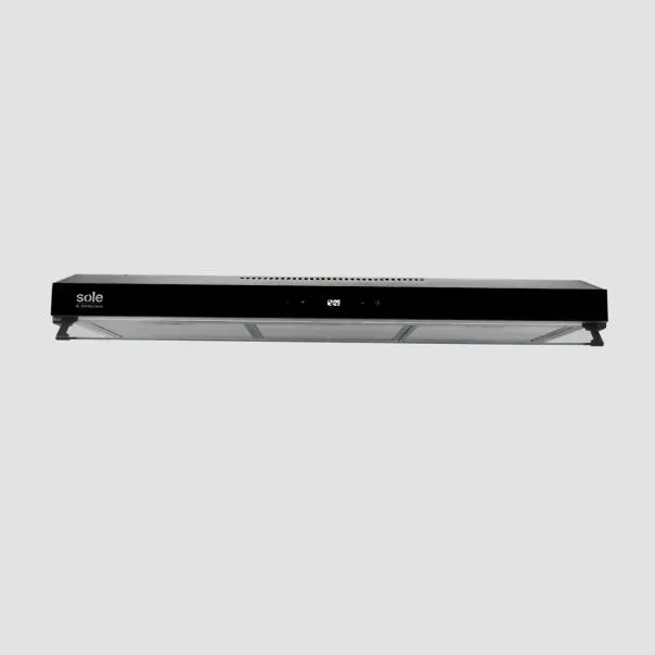 Campana Extractora Slim Black S-Collection 90cm