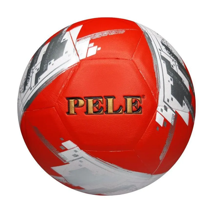 Pelota De Fútbol Viniball N°5 Cuero Vulcanizado Pele Perú Escudo Rojo Surtido