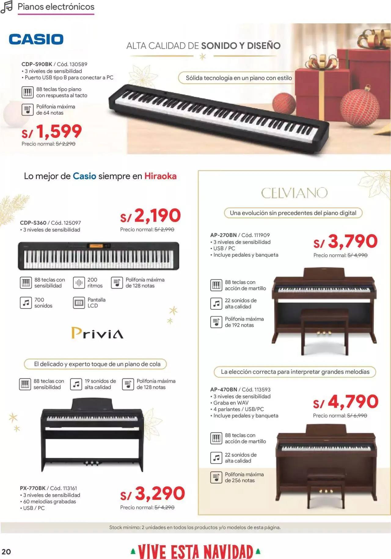 Catalogo de Catálogo Hiraoka 12 de diciembre al 31 de diciembre 2023 - Pag 20