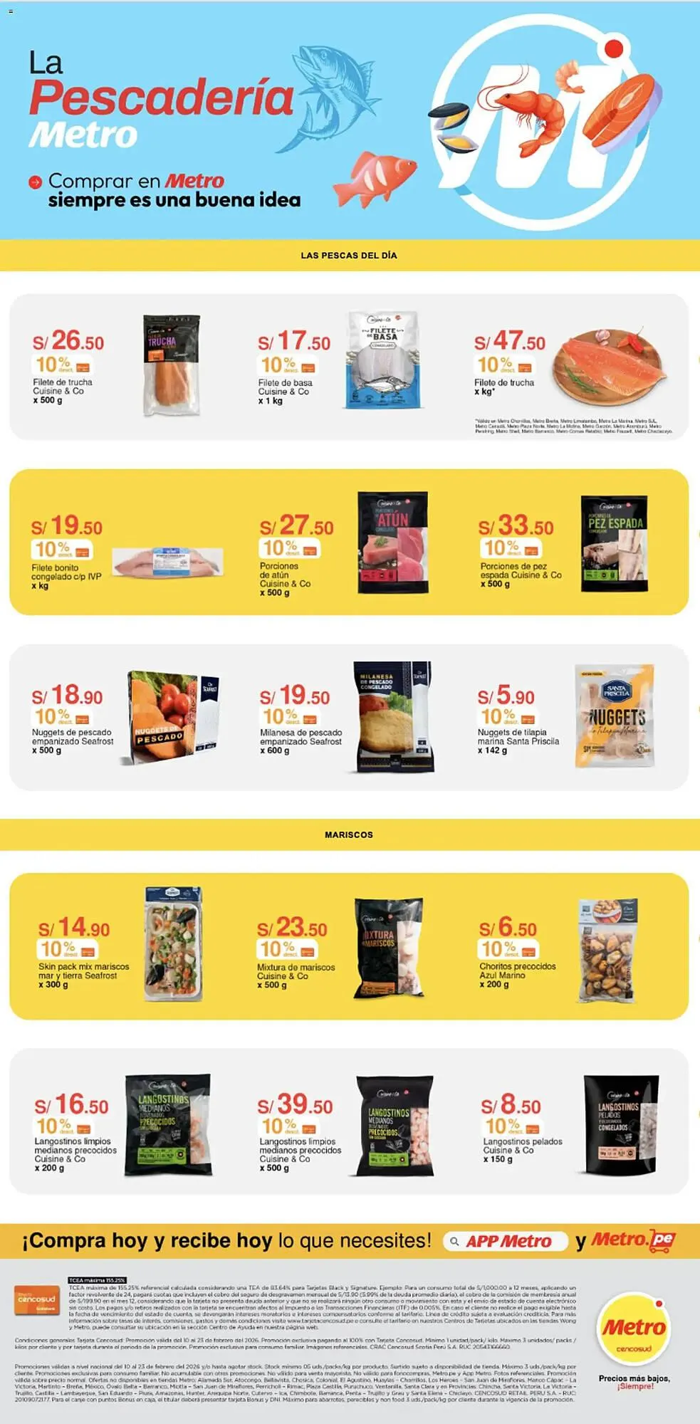 Catalogo de Catálogo Metro 10 de febrero al 23 de febrero 2026 - Pag 1