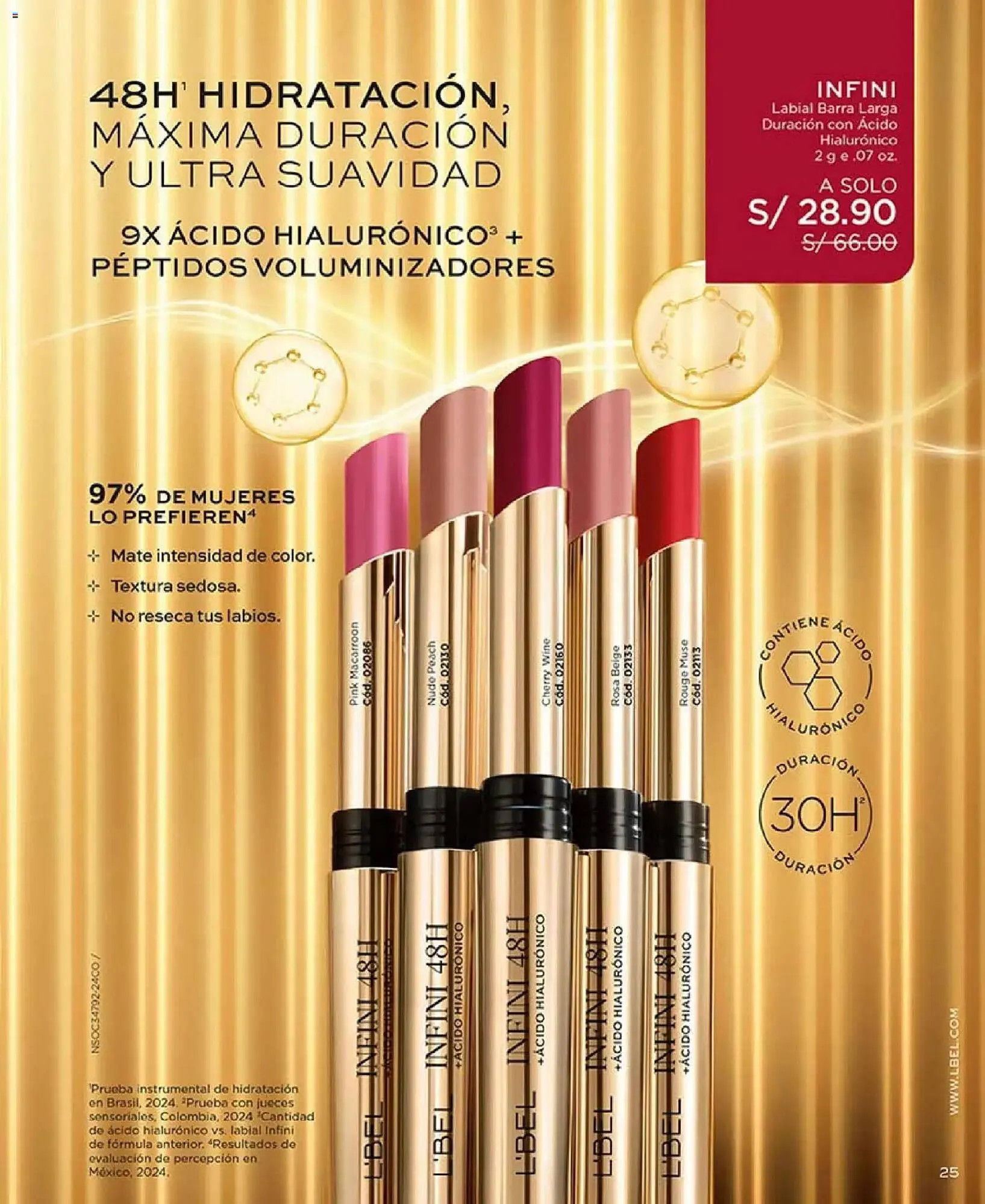 Catalogo de Catálogo L'Bel 14 de noviembre al 17 de diciembre 2025 - Pag 25