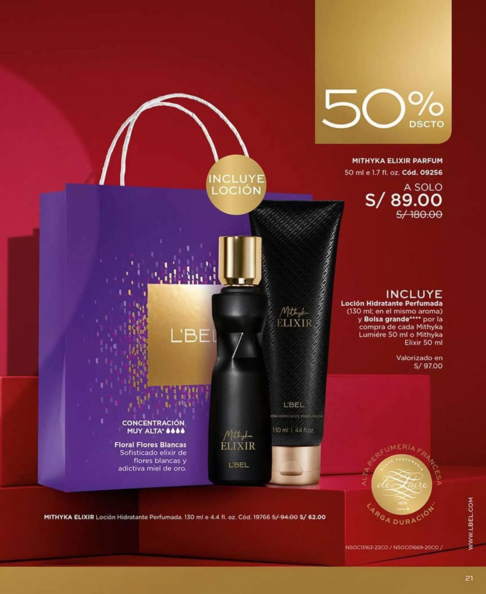 Catalogo de Catálogo L'Bel 8 de enero al 1 de marzo 2025 - Pag 21